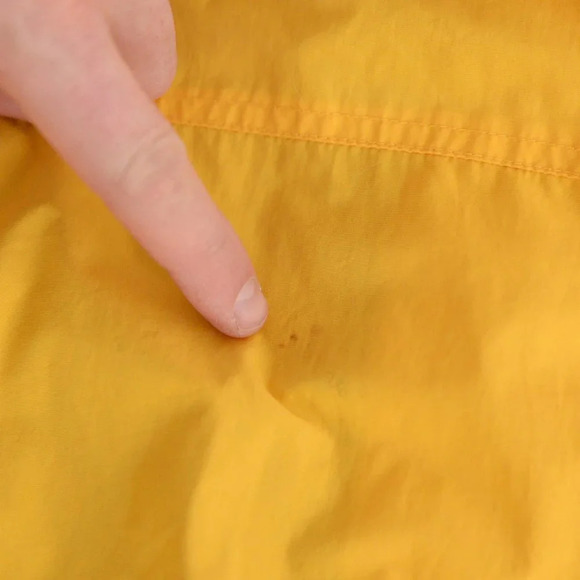 Vintage R&R Yellow  Full Zip Utility/Rain Coat Jacket Size Medium - Picture 13 of 14